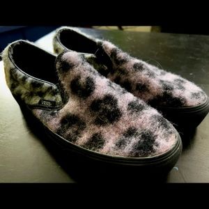 Van’s, purple, grey, blk & orange cheetah print, Rare, M 7.5, W 9, EUR 40, NWOB